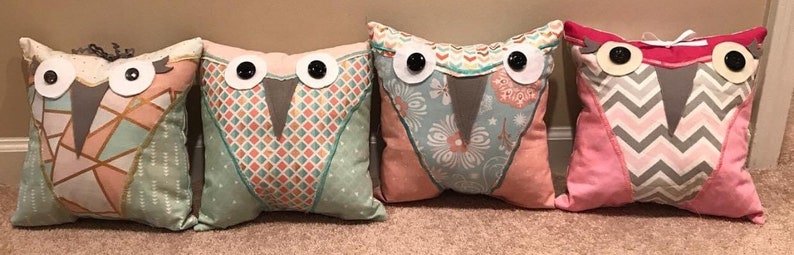 Daisy May Owl Pillow PDF easy pattern for beginners and kids image 7