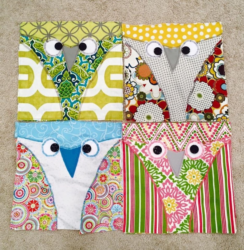 Daisy May Owl Pillow PDF easy pattern for beginners and kids image 3