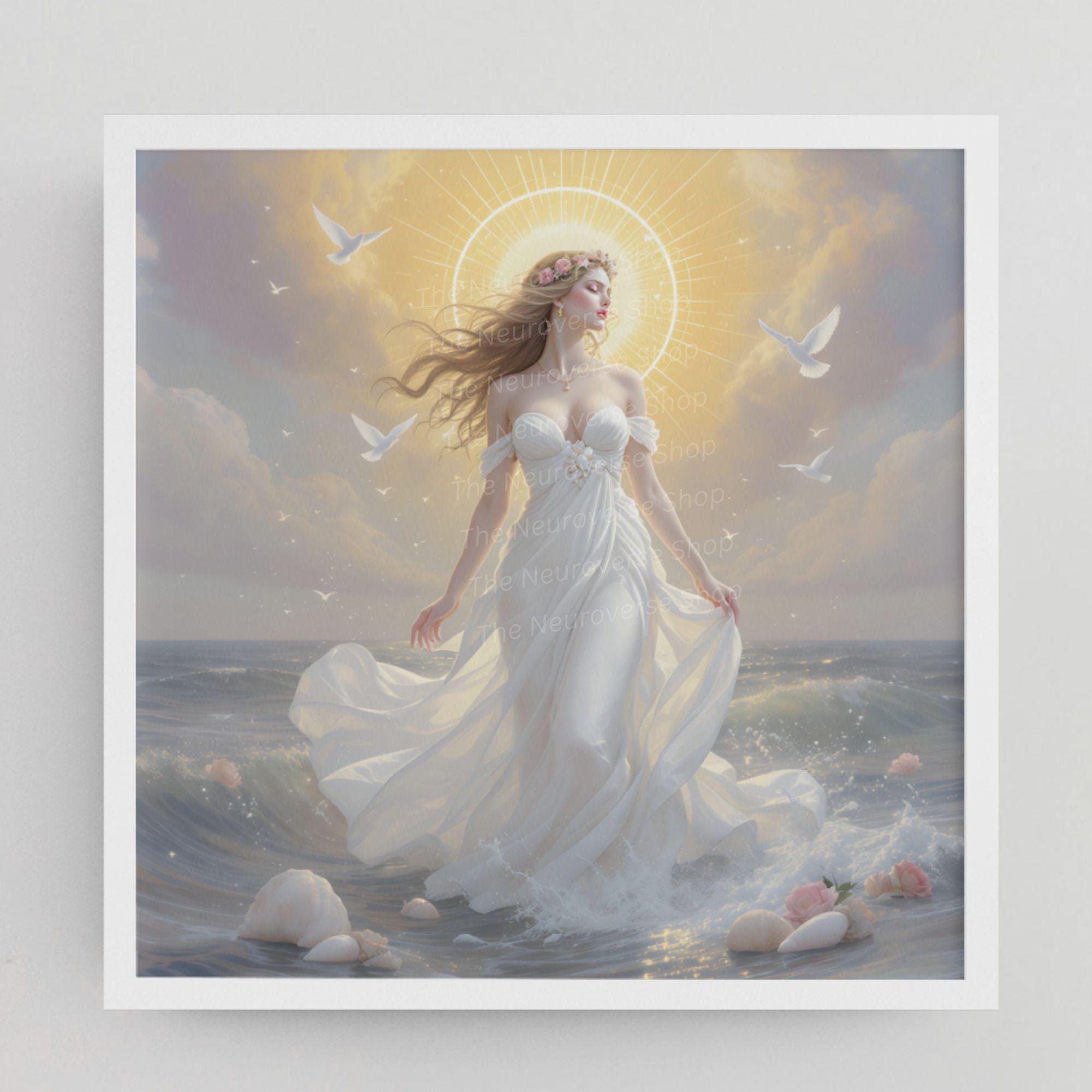 Aphrodite Wall Art Printable JPG | Greek Goddess Poster | Divine