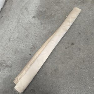 Gold 100% silk fabric L - 1.27 W - 1.38m