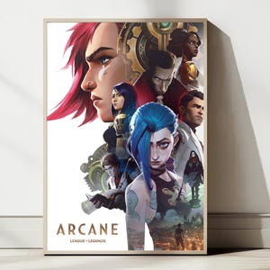 Poster stampabile Arcane, stampa murale, arredamento per la casa, download digitale
