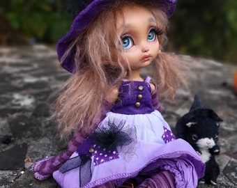 Robe poulpy outfit doll dress blythe dall vêtement  doll 1/6 bjd