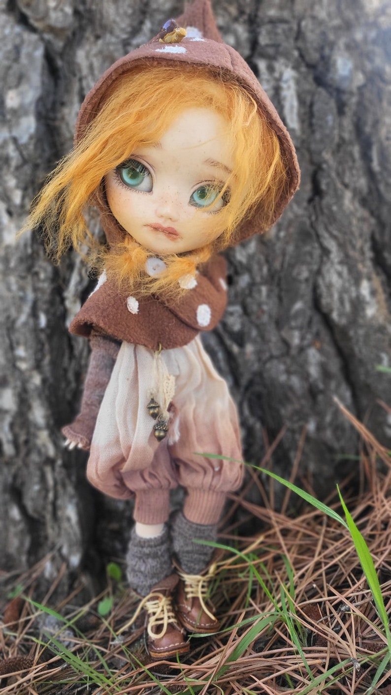 Robe pullip blythe outfit doll dress blythe dall vêtement doll 1/6 bjd image 4