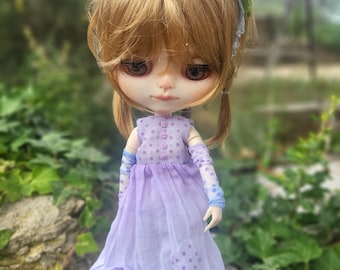 Robe pullip outfit doll dress blythe dall vêtement  doll 1/6 bjd bridgerton