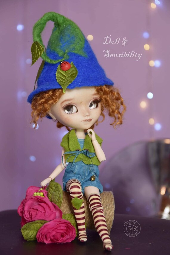 Dress poulpy outfit doll dress blythe dall garment doll 16 bjd Dress poulpy outfit doll dress blythe dall garment doll 16 bjd
