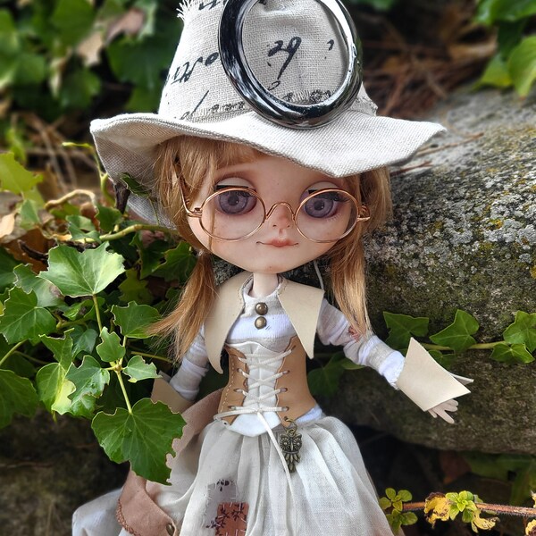 Robe blythe outfit doll dress vêtement  doll 1/6 bjd sorcière witch