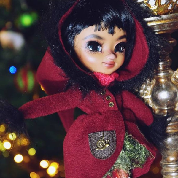 Robe pullip outfit doll dress blythe dall vêtement   KAWAII  MANTEAUX LUTIN