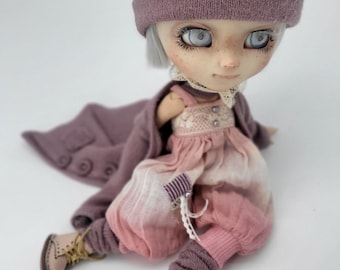 Robe pullip outfit doll dress blythe dall vêtement  doll 1/16 bjd