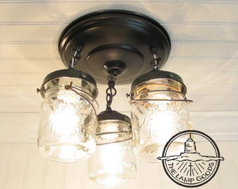 Rustic Track Light Etsy