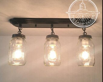 Rustic Track Light Etsy