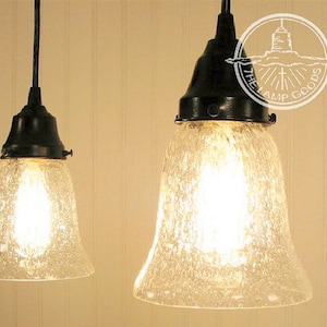 Flush mount seeded glass light deals