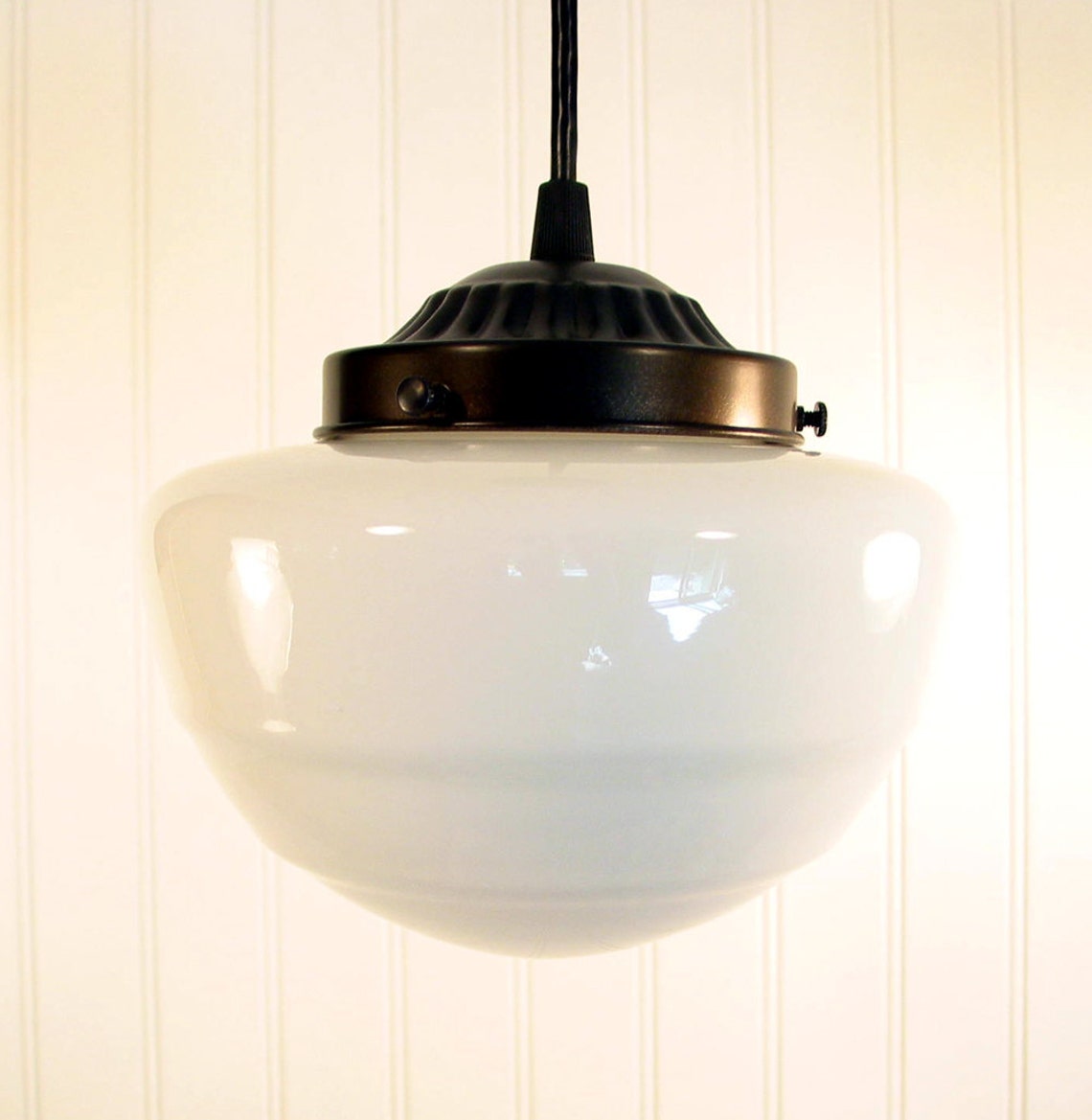 PENDANT Light Fixture of Replica Mushroom Glass Flush Mount Etsy