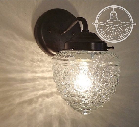 Vintage style bathroom lights outlet