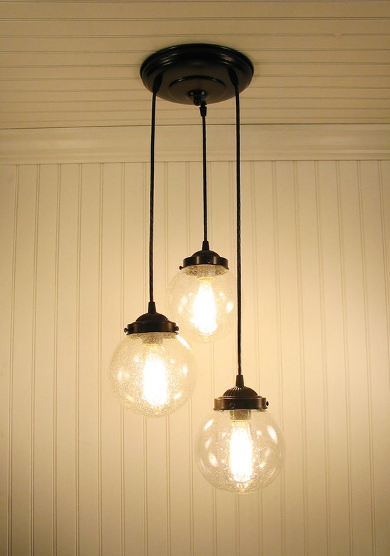 Seeded glass ceiling light deals