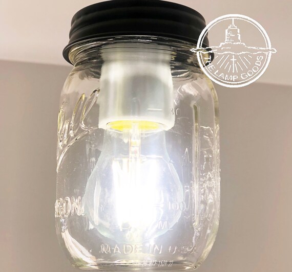 Mason Jar LED Light Bulb for Jar Lights Antique Inspired Edison