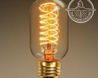 Mason Jar Light Fixture Bulb for Jar Lights - Antique Inspired EDISON Filament Light Bulb ONLY