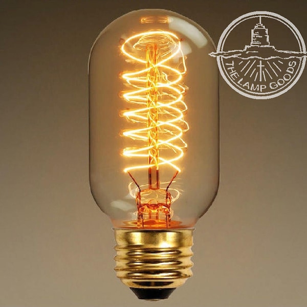 Mason Jar Light Fixture Bulb for Jar Lights - Antique Inspired EDISON Filament Light Bulb ONLY