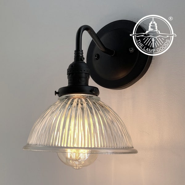 Vintage Glass Bathroom Light Etsy