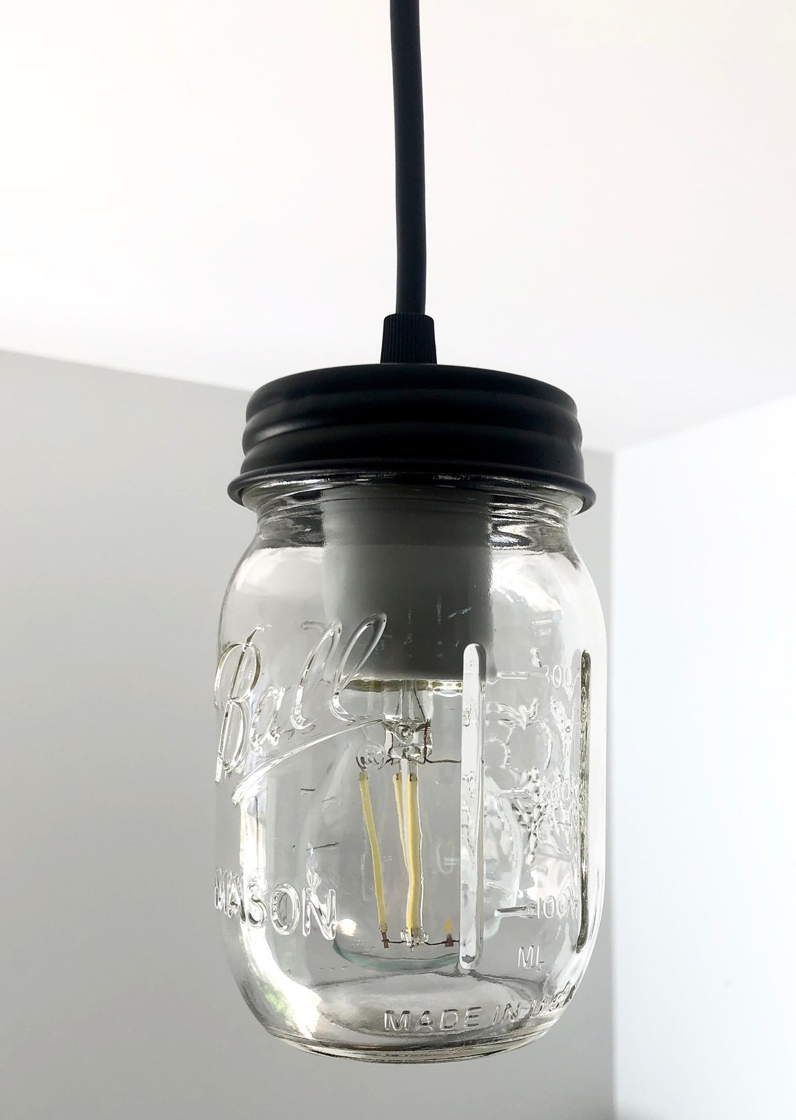 Mason Jar LED Light Bulb for Jar Lights Antique Inspired Etsy