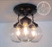 Biddeford II. Flush Mount Ceiling Lights Modern Lighting Fixture Chain Trio
