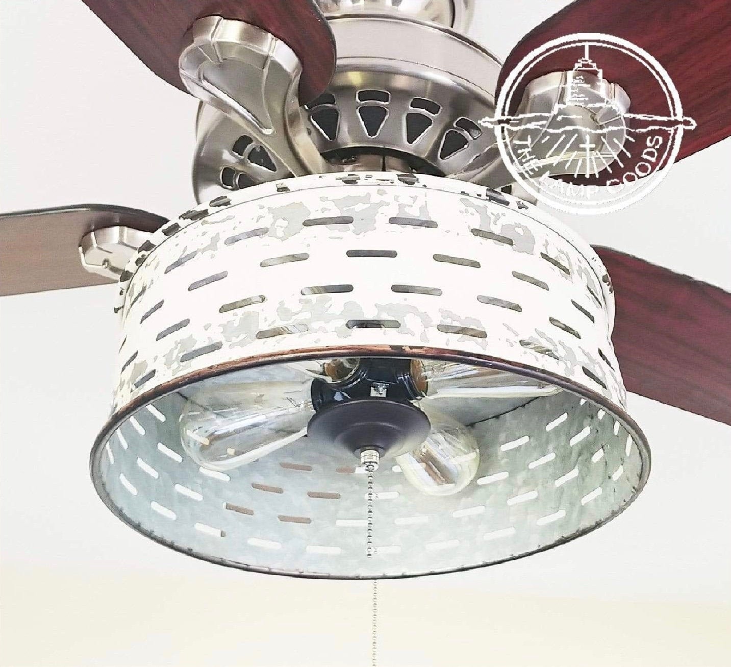 Ceiling Fan Light Kit of Galvanized - Etsy