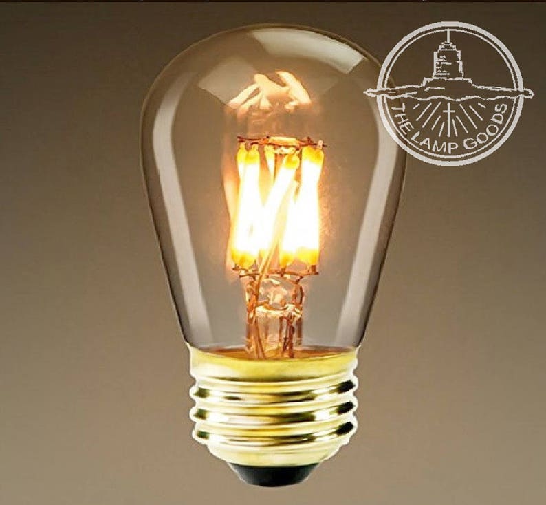 Mason Jar Led Light Bulb For Lights Antique Inspired Image 0