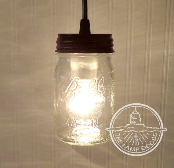 Mason jar flush 2024 mount ceiling light