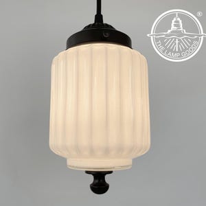 FLUTED MID CENTURY 1960&#39;s Pendant Light Retro Antique Ceiling Lighting Lamp Foyer Hallway Vintage Modern Flush Mount Kitchen Island Bathroom