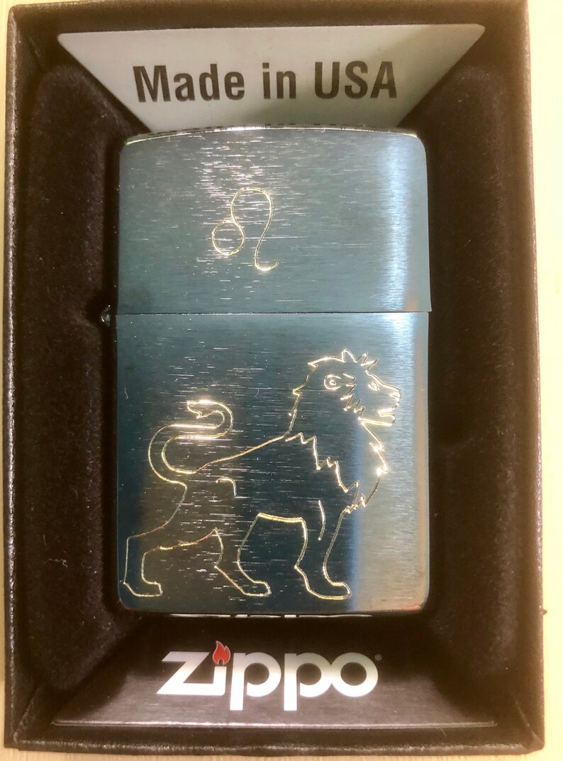 Zodiac Astrology Sign Zippo Lighters Add your name or Etsy