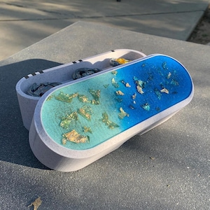 Beyblade X Deck Box: Personalized Resin BeyBento, Holds 3 Beys