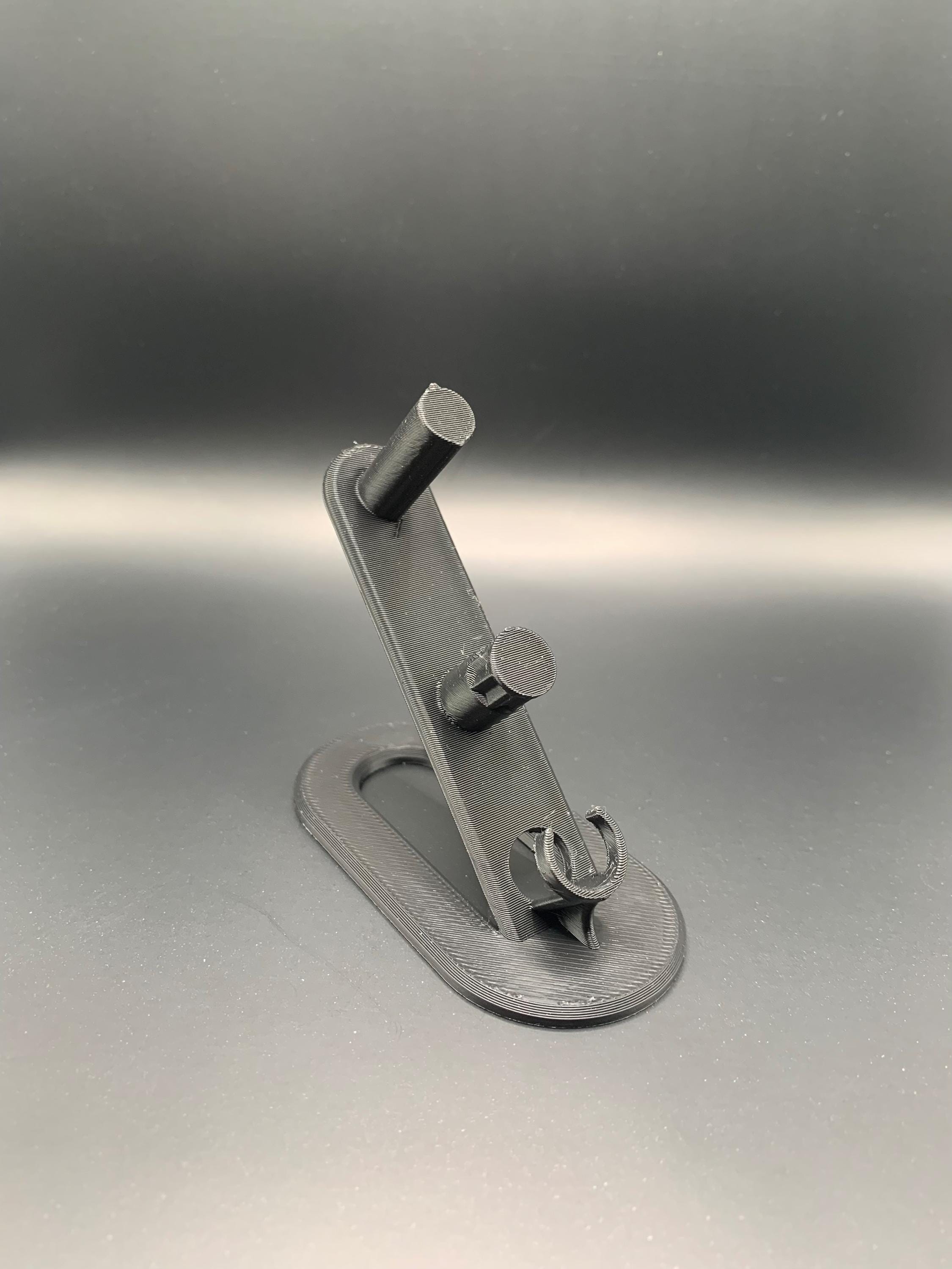 ベイブレード X ディスプレイスタンド - 3個パック - PLA - ブラック