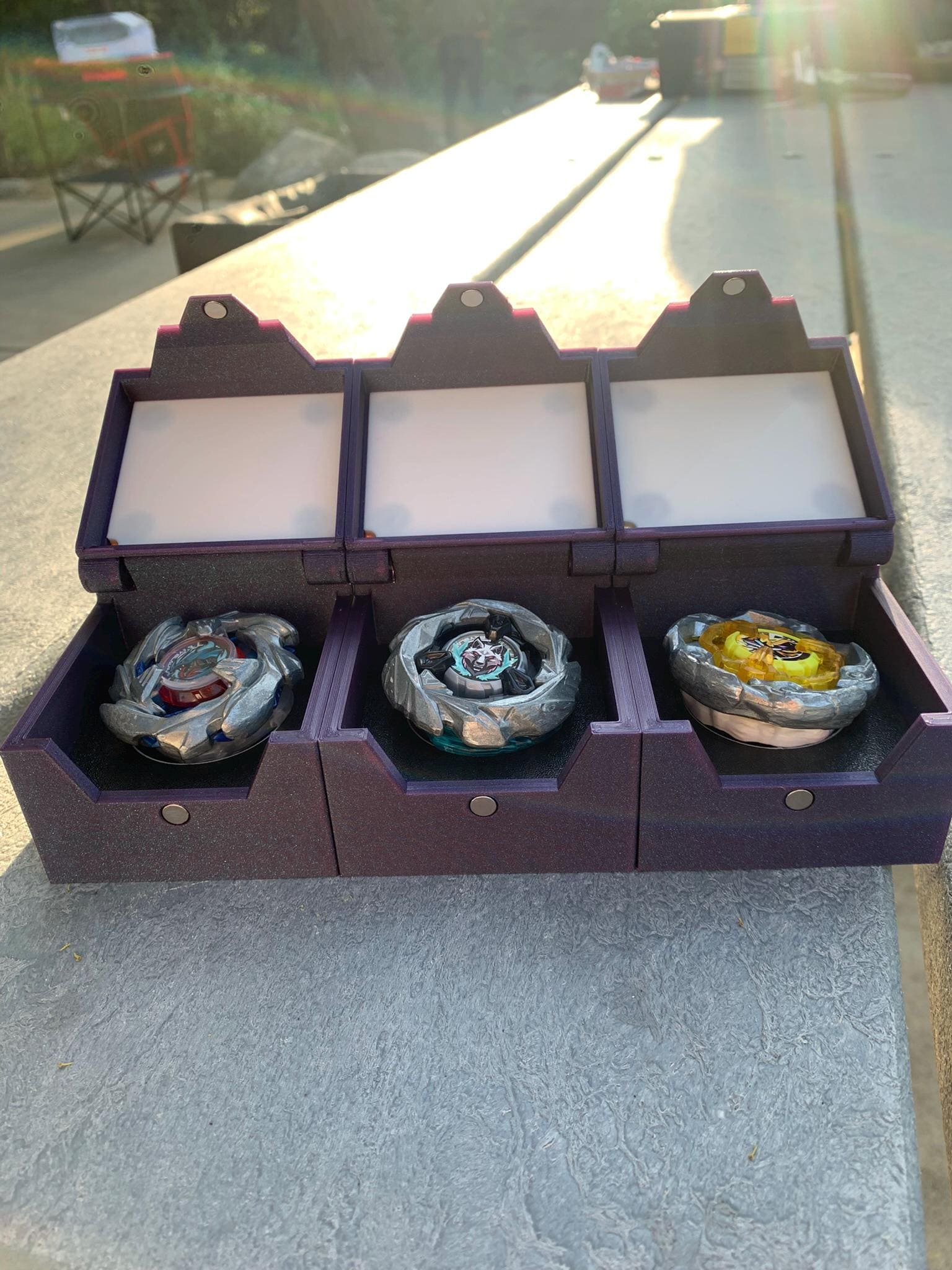 Beyblade X Modular Deck Box With Resin Lid | for Display and ...