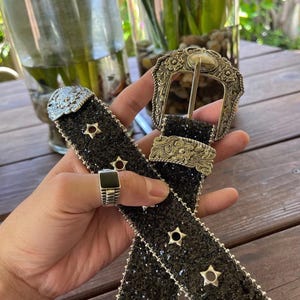 Y2k/2000s Rhinestones Detailing, With Silver Metal Crosses