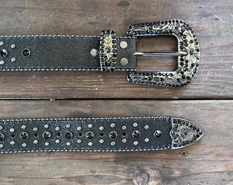 【00s】Archive\"Embossed BijouBelt\"平成ギャルY2K 00s】Archive