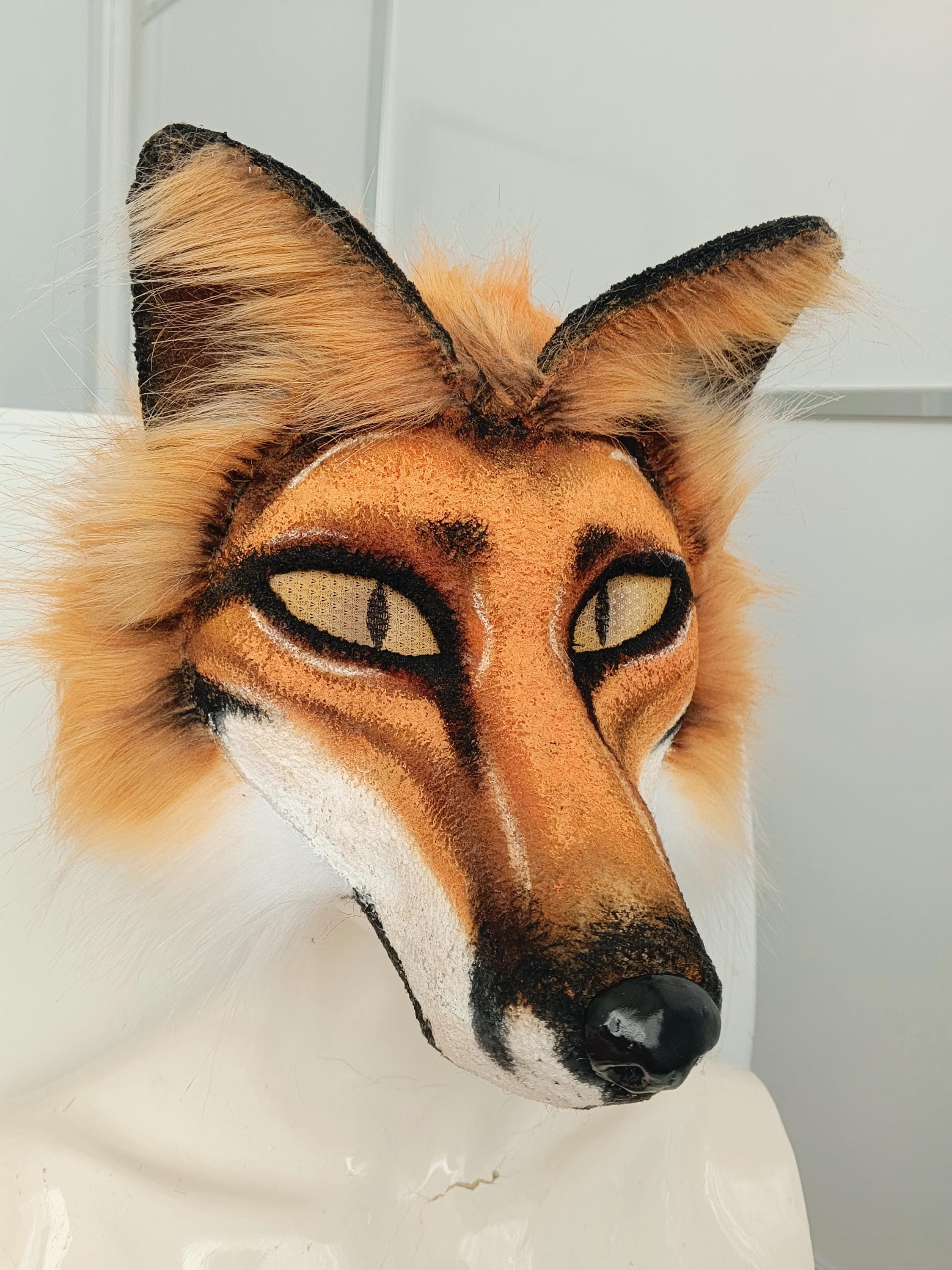 Fox Rherian Mask Red Fox Therian Mask! - Etsy