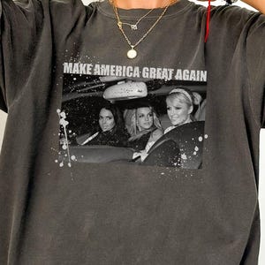 Retro MAGA Comfort Colors T-Shirt Funny Celebrity Parody