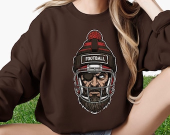 Tampa Bay Football Vintage Style Gameday Distressed Pirate Mascot Sweatshirt
