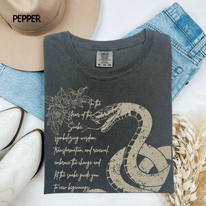 Year of the Snake Shirt Chinese New Year 2025 Graphic Tee