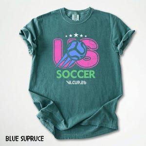 US Soccer club 26 Graphic Tee: Vintage American Football Fan Shirt bild 6