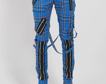 Seditionaries Bondage Gothic Punk Fashion Designer Navy / Blue