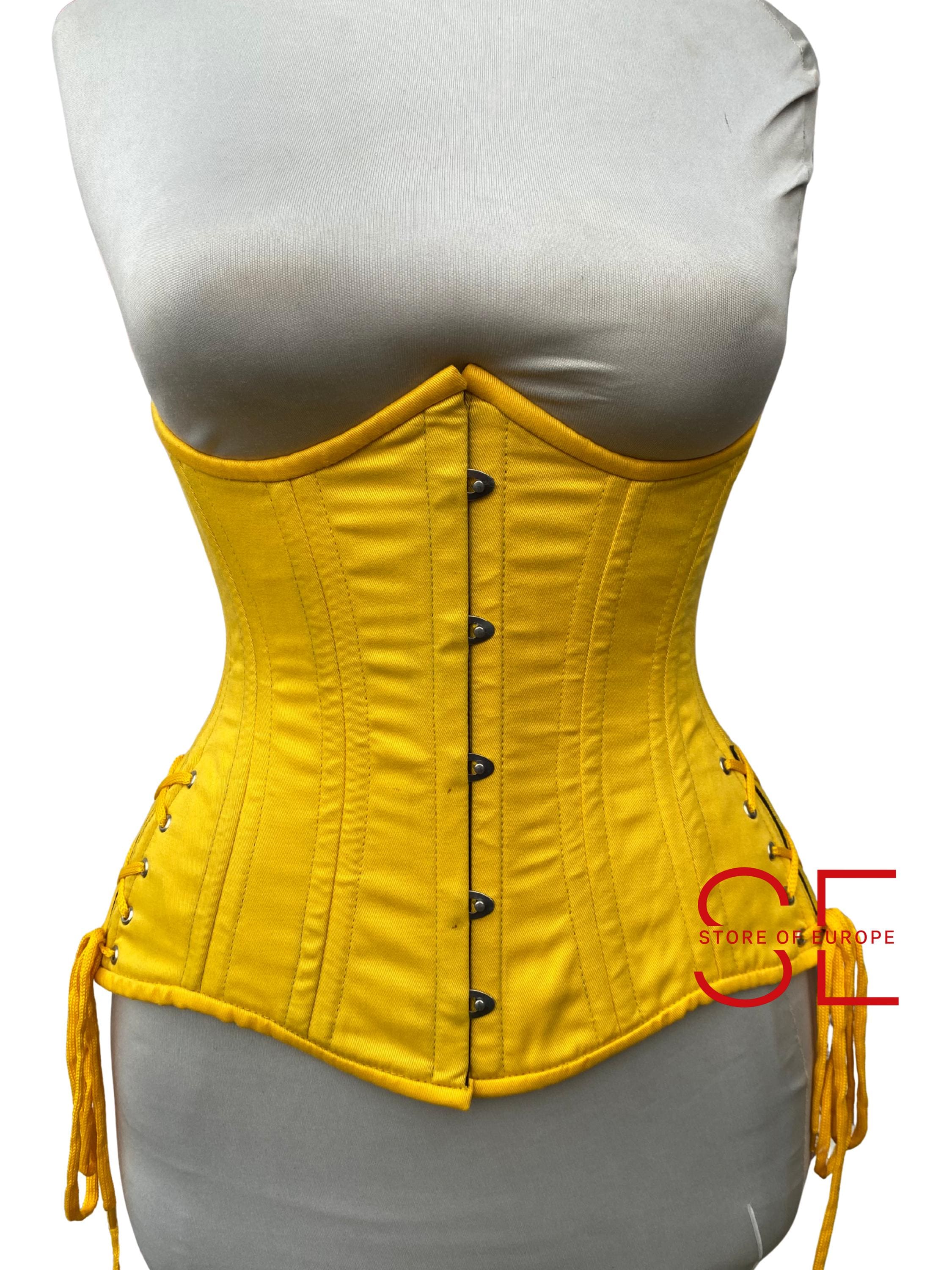 Corsetto Nero in Pelle - Pianeta Steampunk