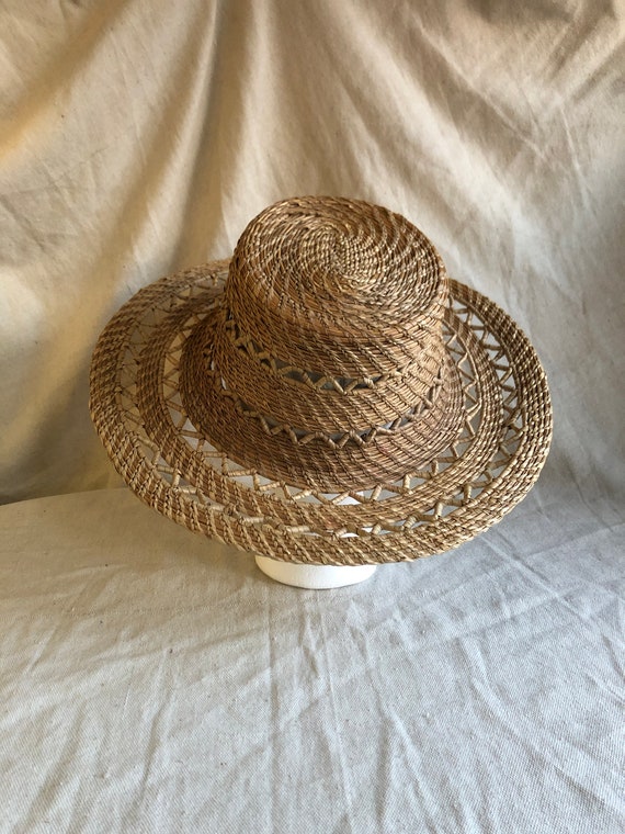 natural straw hat | boho hat | summer beach hat |