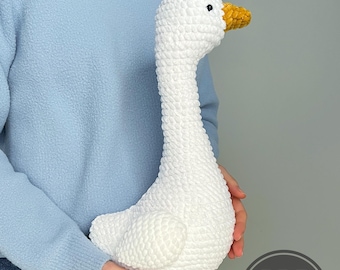Gehaakt ganspatroon Pluche amigurumi-ganspatroon gehaakte dieren pluche
