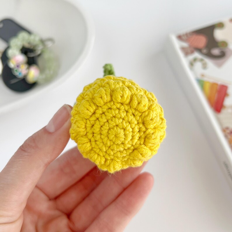 Crochet pineapple. Digital download for cute summer charm.
