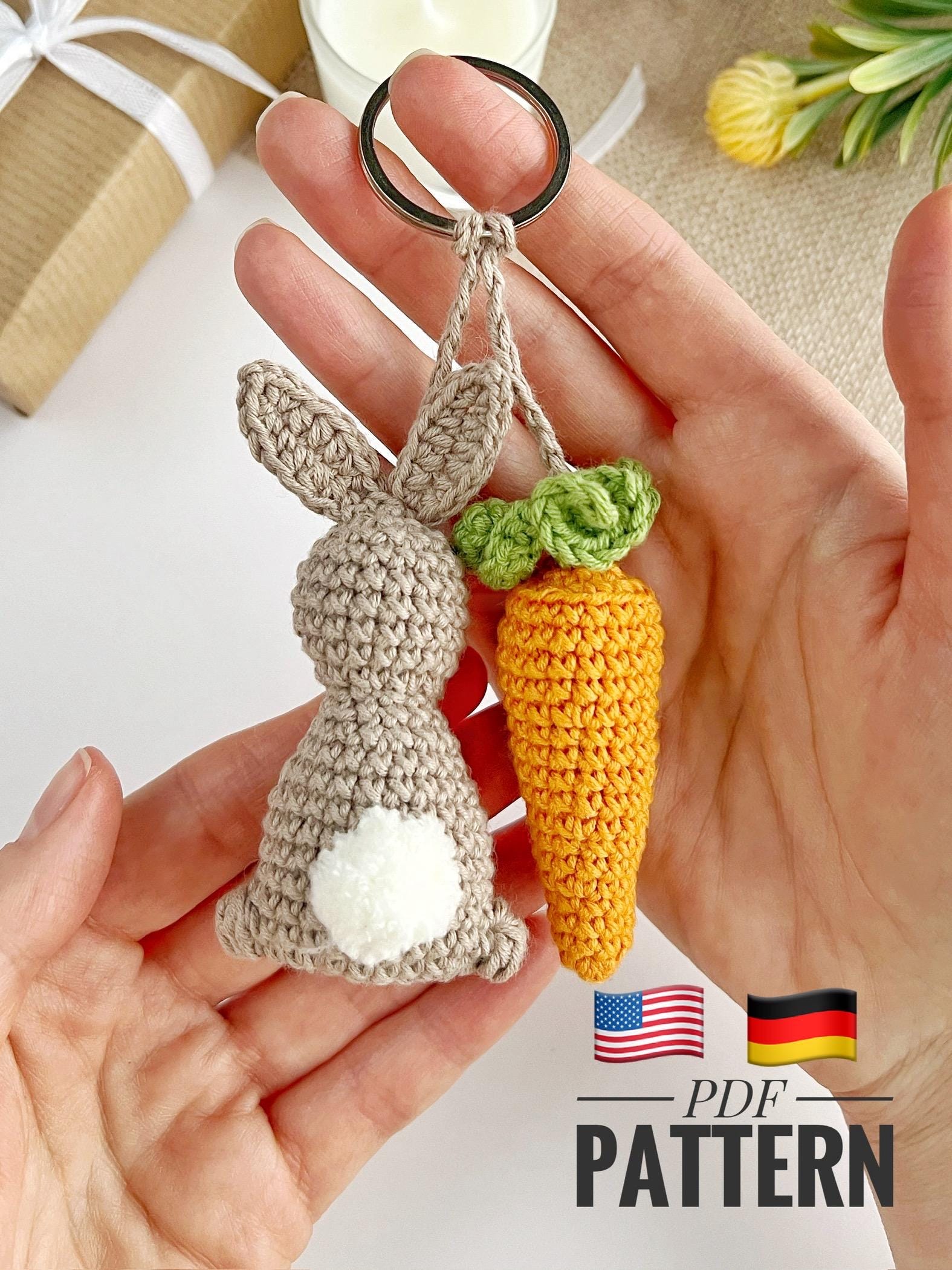 Portachiavi Peluche Coniglio Portachiavi Carino Con Ciondolo Peluche A