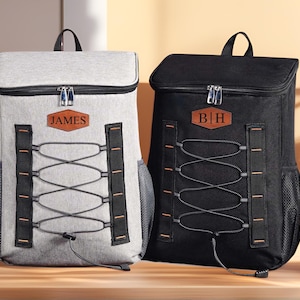 Personalized Groomsmen Cooler Backpack, Custom Lunch Cooler Backpack, Groomsmen Gift, Hiking Cooler Backpack, Golf Beer Cooler, Gift for Him