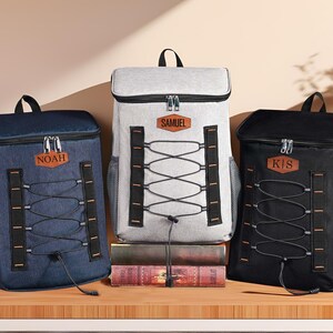 Personalized Groomsmen Cooler Backpack, Groomsmen Gift, Custom Lunch Cooler Backpack, Hiking Cooler Backpack, Golf Beer Cooler,Best Man Gift