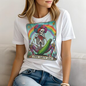 Tarot The Dirty T-Shirt for Women, Funny Ladies Shirt Mom Gift, Casual Top, Sweatshirt & Hoodie Available, Mystic Top, Spiritual