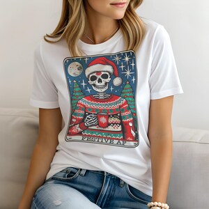 Tarot Das festliche AF T-Shirt für Frauen, lustiges Damen-Shirt Mutter Geschenk, lässiges Top, Sweatshirt & Hoodie erhältlich, mystisches Top, spirituell