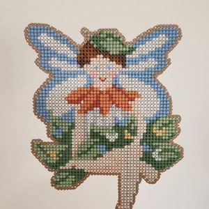 Boy Fairy Cross Stitch Pattern - Instant Digital Download